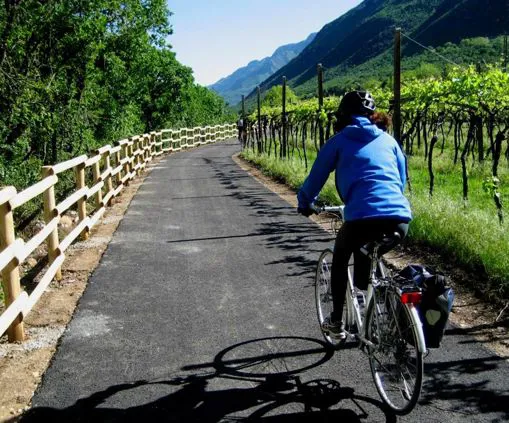 In bici a Rivoli Veronese e sul lago